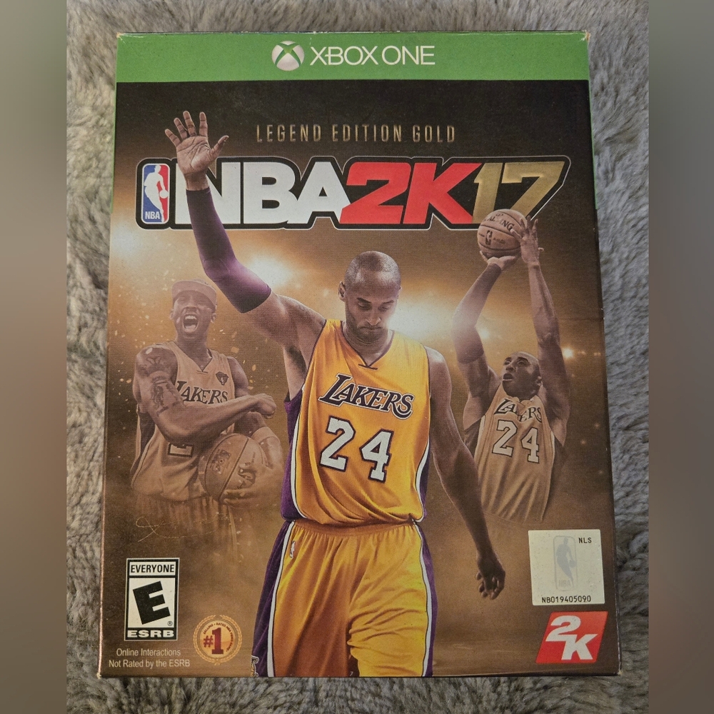 NBA 2K 17 Legend Edition Kobe Bryant XBox One. Complete